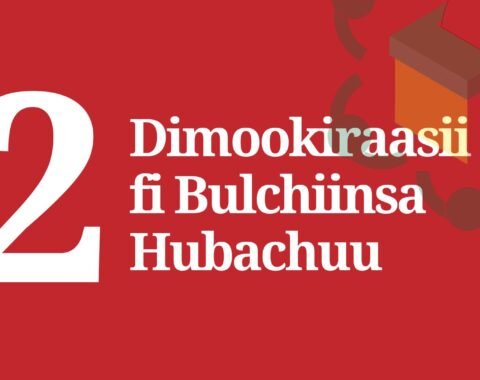 Boqonnaa Lama: Dimookiraasii fi Bulchiinsa Hubachuu